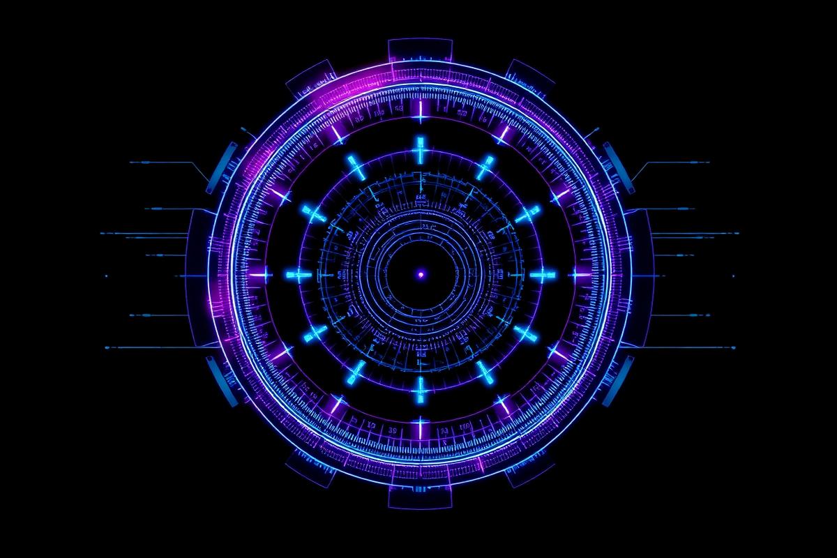 Radar-style heads-up display rings
